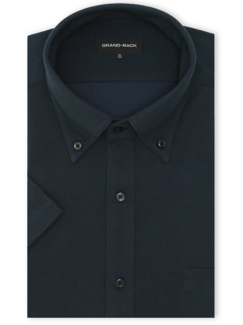 【大きいサイズ】グランバック/GRAND-BACK Biz アルティマ ボタンダウン 半袖 ビズシャツ