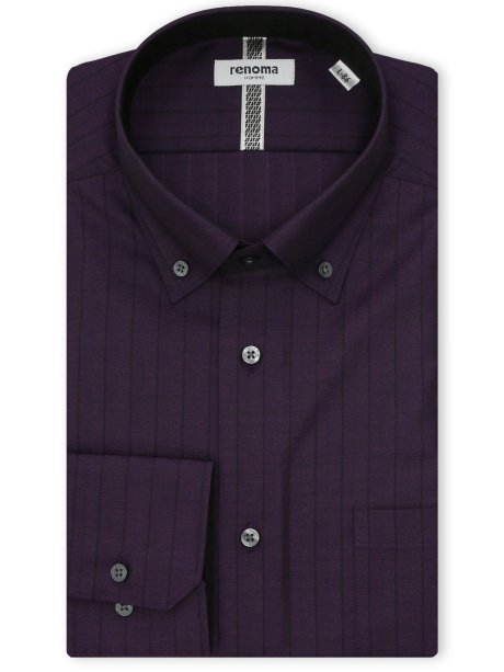 【大きいサイズ】レノマオム/renoma HOMME イージーアイロン スナップダウン長袖シャツ