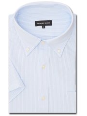 【大きいサイズ】グランバック/GRAND-BACK アルティマ ボタンダウン半袖ニットシャツ