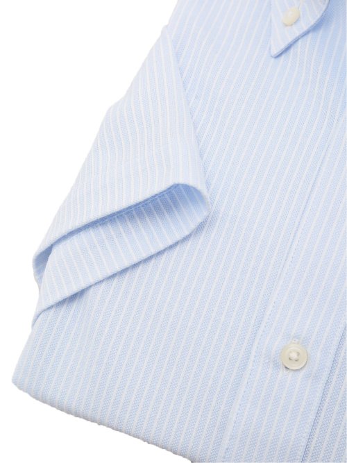 【大きいサイズ】グランバック/GRAND-BACK アルティマ ボタンダウン半袖ニットシャツ