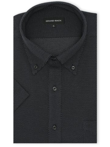 【大きいサイズ】グランバック/GRAND-BACK Biz アルティマ ボタンダウン 半袖 ビズシャツ