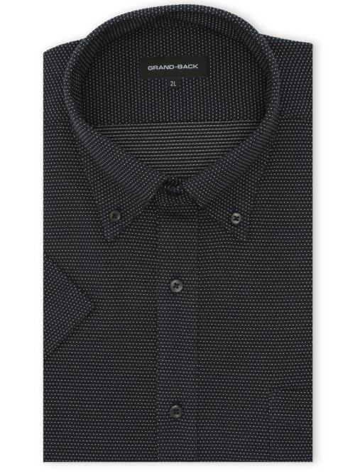 【大きいサイズ】グランバック/GRAND-BACK Biz アルティマ ボタンダウン 半袖 ビズシャツ