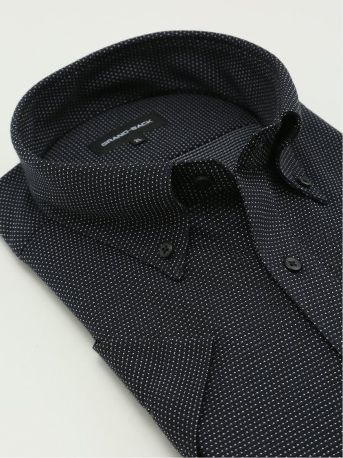 【大きいサイズ】グランバック/GRAND-BACK Biz アルティマ ボタンダウン 半袖 ビズシャツ