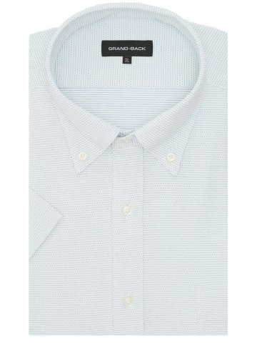 【大きいサイズ】グランバック/GRAND-BACK Biz アルティマ ボタンダウン 半袖 ビズシャツ