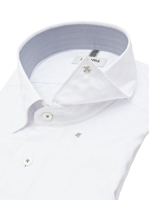 【大きいサイズ】レノマオム/renoma HOMME 形態安定 ショートレギュラーカラースナップダウン長袖シャツ