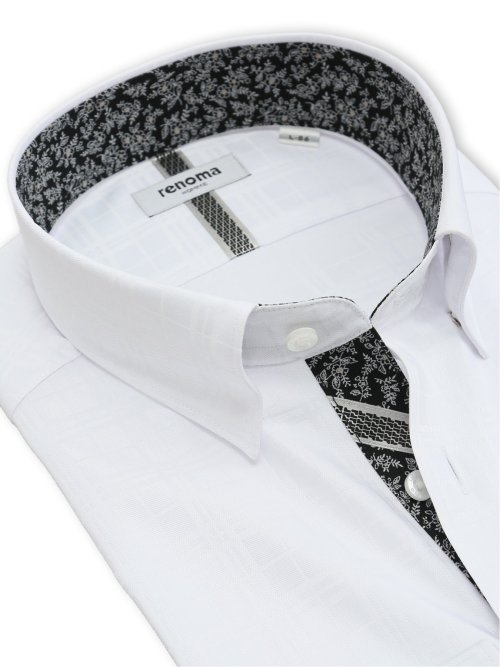 【大きいサイズ】レノマオム/renoma HOMME 形態安定 スナップダウン長袖シャツ