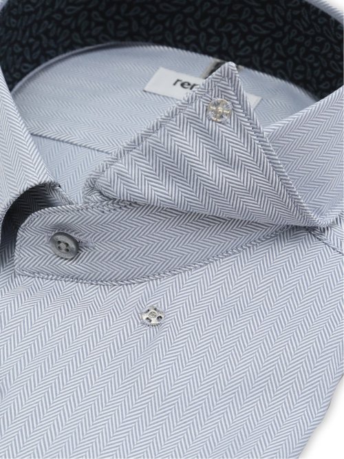 【大きいサイズ】レノマオム/renoma HOMME 形態安定 スナップダウン長袖シャツ