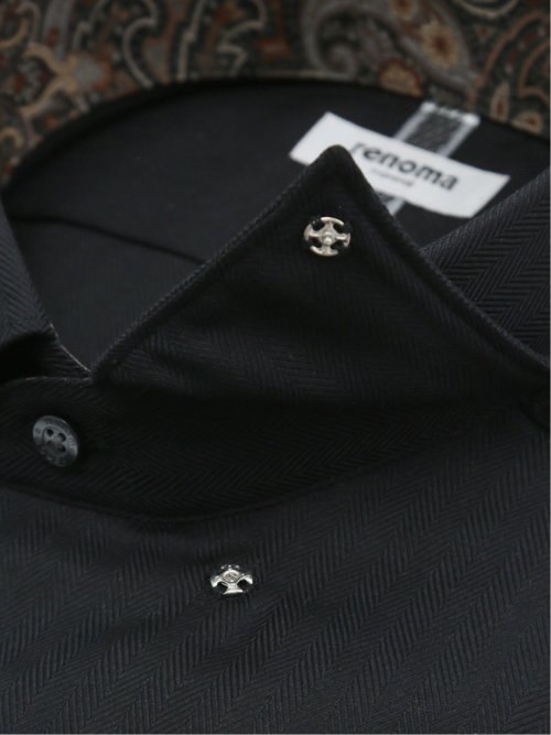 【大きいサイズ】レノマオム/renoma HOMME 形態安定 スナップダウン長袖シャツ