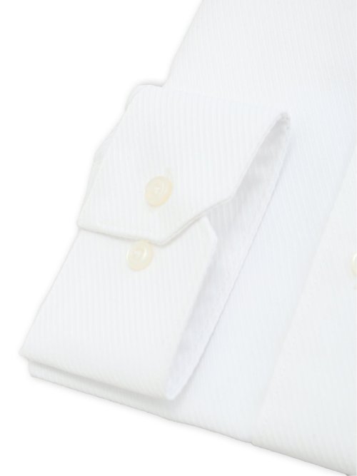 ノンアイロン NEWスタンダードフィット ショートワイドカラー長袖シャツ