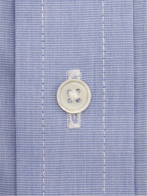 超長綿140三子糸 スタンダードフィット セミワイドカラー長袖シャツ