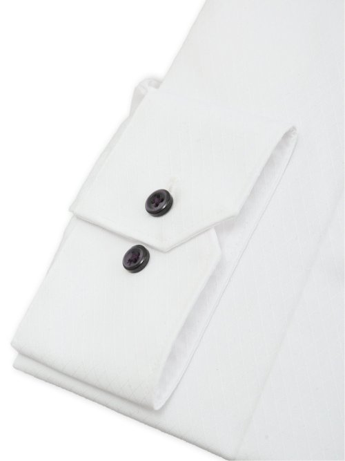 イージーアイロン NEWスタンダードフィット ショートボタンダウン長袖シャツ