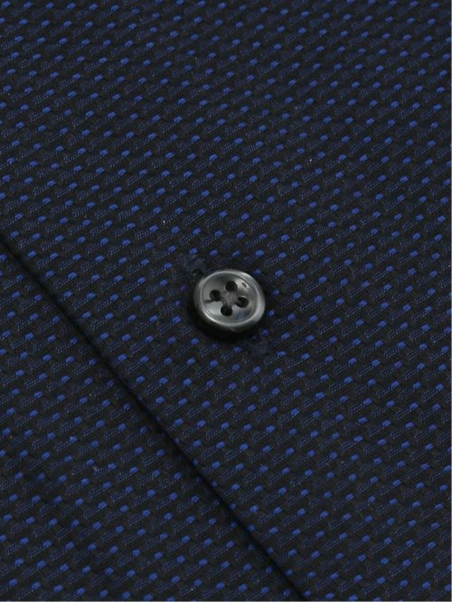 イージーアイロン NEWスタンダードフィット ワイドカラー長袖シャツ