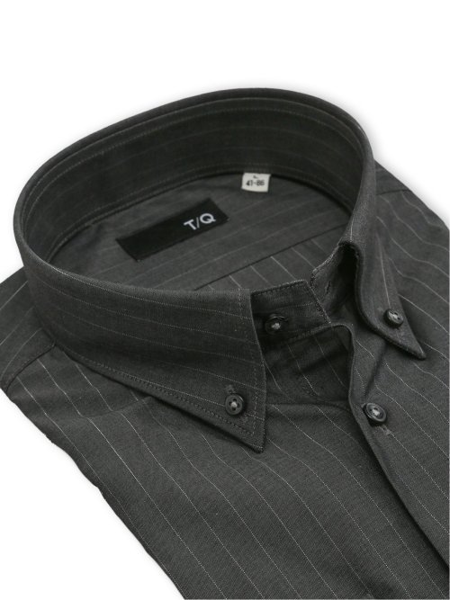 イージーアイロン NEWスタンダードフィット ワイドカラー長袖シャツ