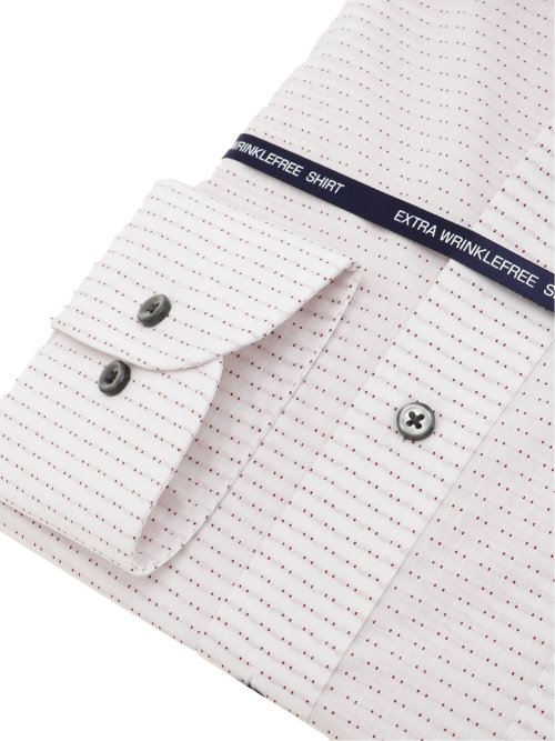 コンフォートコントロール・クロス スタンダードフィット ワイドカラー長袖シャツ