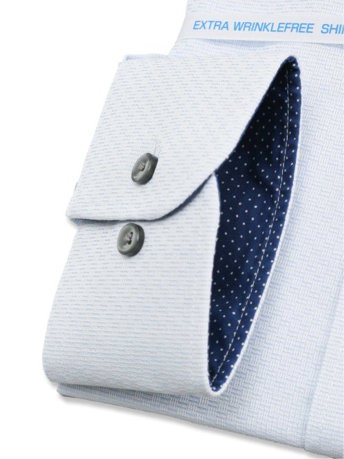 クールファクター スタンダードフィット ワイドカラー長袖シャツ