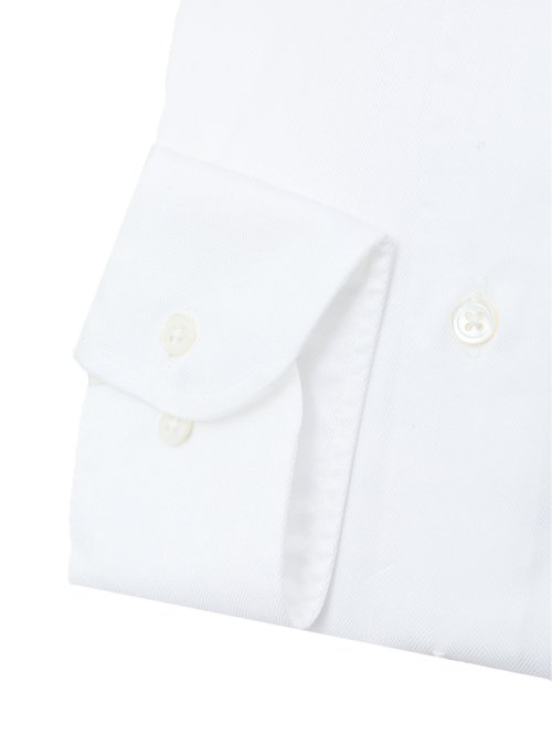 超長綿120双糸 スタンダードフィット ワイドカラー長袖シャツ