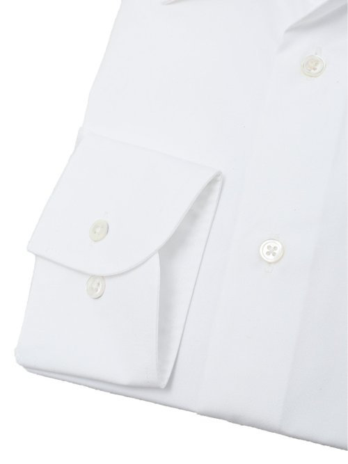 超長綿120双糸 スタンダードフィット セミワイドカラー長袖シャツ