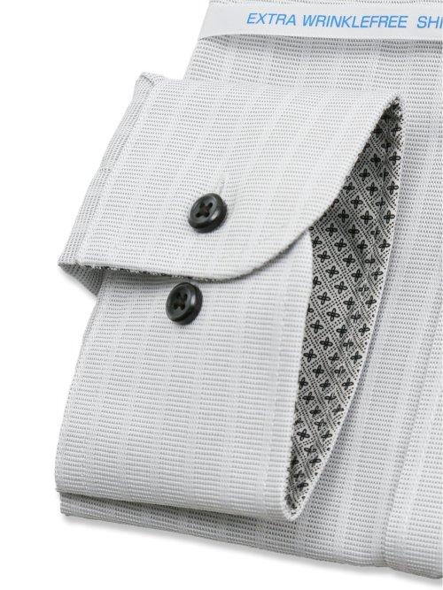 クールファクター スタンダードフィット ワイドカラー長袖シャツ