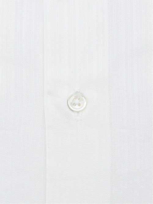 超長綿120双糸 スタンダードフィット スナップダウン長袖シャツ