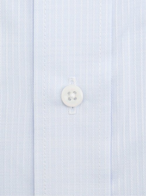 綿混双糸 形態安定 スタンダードフィット ボタンダウン長袖シャツ