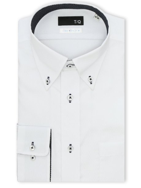 クールファクター NEWスタンダードフィット ボタンダウン 長袖シャツ