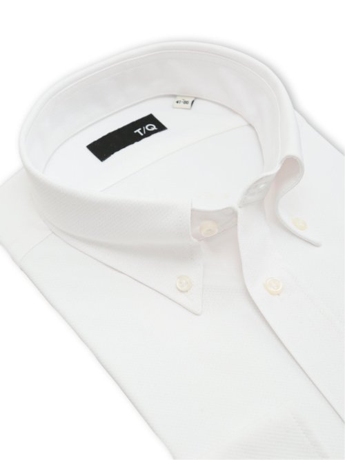 コンフォートコントロール NEWスタンダードフィット ボタンダウン長袖ニットシャツ