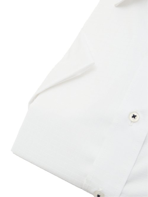 クールマックス+ストレッチ スタンダードフィット ワイドカラー半袖シャツ