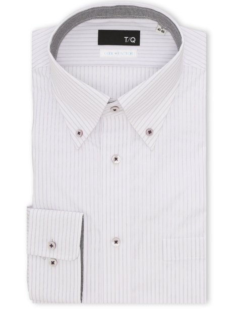 クールファクター NEWスタンダードフィット ボタンダウン 長袖シャツ