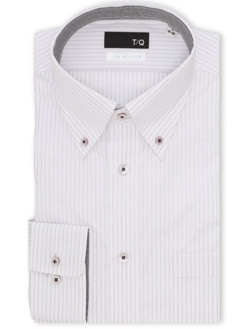 クールファクター NEWスタンダードフィット ボタンダウン 長袖シャツ