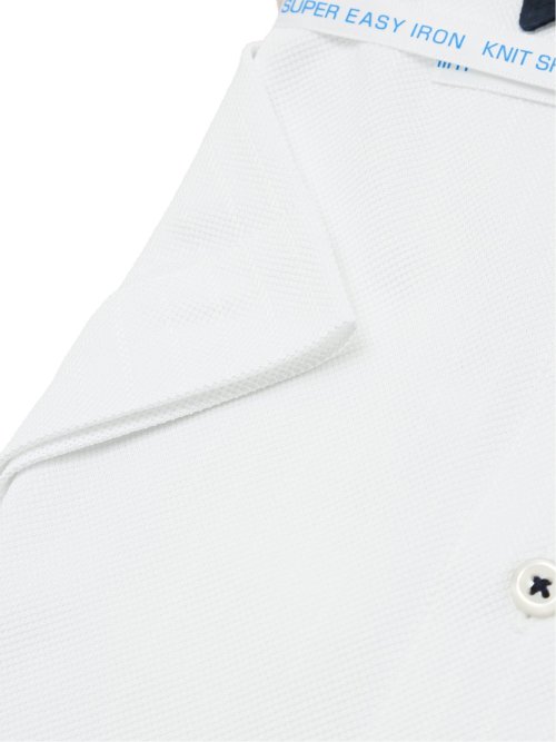 クールパス スタンダードフィット ボタンダウン半袖ニットシャツ