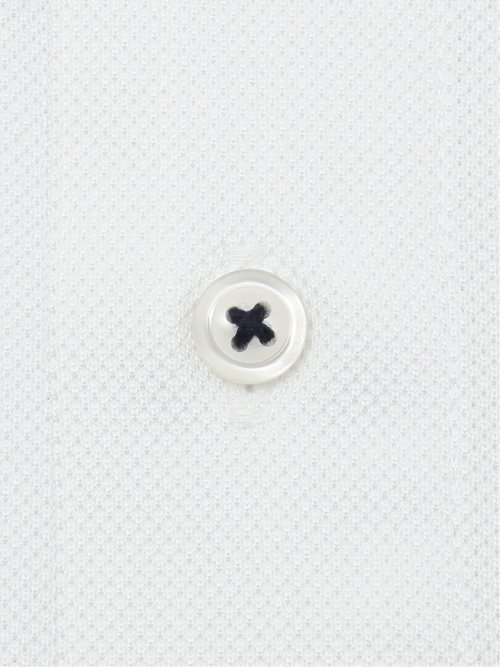 クールパス スタンダードフィット ボタンダウン半袖ニットシャツ