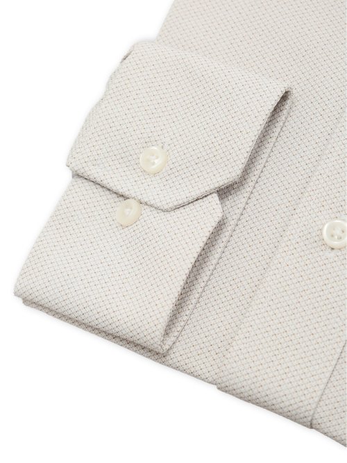 コンフォートコントロール NEWスタンダードフィット カッタウェイ長袖ニットシャツ