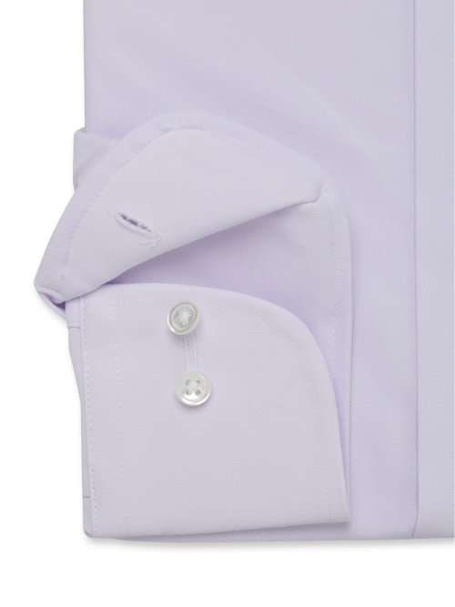 プラチナムニット スタンダードフィット ワイドカラー長袖シャツ