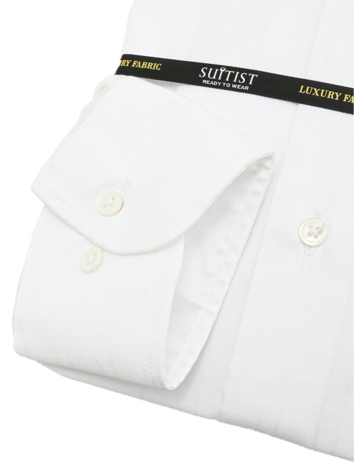 超長綿120双糸 スタンダードフィット ボタンダウン長袖シャツ