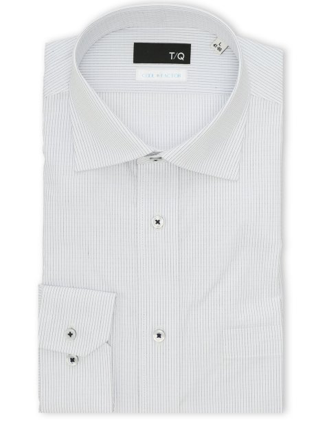 クールファクター NEWスタンダードフィット ワイドカラー 長袖シャツ