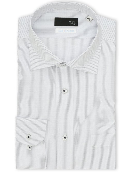 クールファクター NEWスタンダードフィット ワイドカラー 長袖シャツ