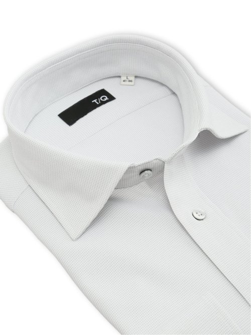 コンフォートコントロール NEWスタンダードフィット ワイドカラー長袖ニットシャツ