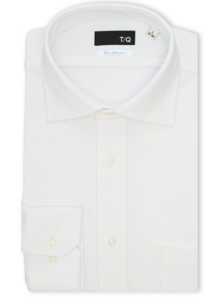 アイスカプセル NEWスタンダードフィット ワイドカラー長袖ニットシャツ