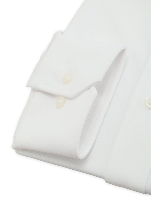 アイスカプセル NEWスタンダードフィット ワイドカラー長袖ニットシャツ