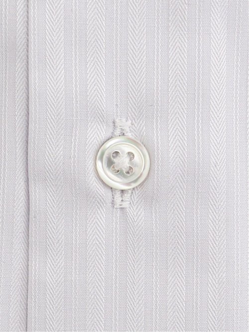 超長綿120双糸 スタンダードフィット ワイドカラー長袖シャツ