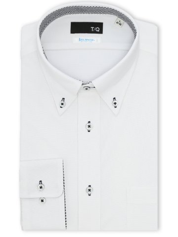 アイスカプセル NEWスタンダードフィット ボタンダウン長袖ニットシャツ