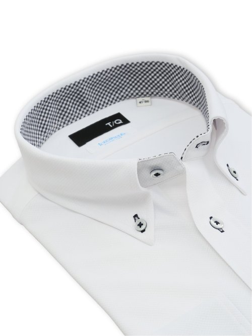 アイスカプセル NEWスタンダードフィット ボタンダウン長袖ニットシャツ