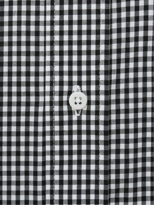 綿100% 形態安定 スタンダードフィット ボタンダウン長袖シャツ