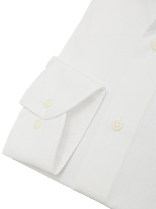 リネン混クールマックス スタンダードフィット カッタウェイ長袖シャツ