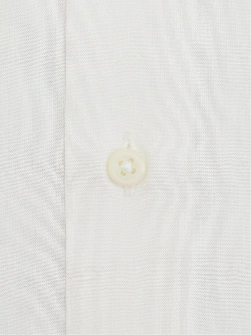 リネン混クールマックス スタンダードフィット カッタウェイ長袖シャツ