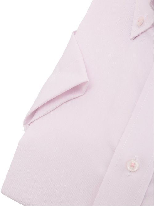 ソロナクール  スタンダードフィット ボタンダウン半袖シャツ