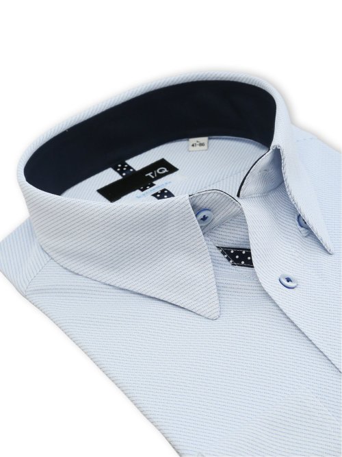 アイスカプセル NEWスタンダードフィット ループボタンダウン長袖ニットシャツ