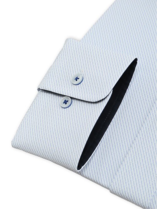 アイスカプセル NEWスタンダードフィット ループボタンダウン長袖ニットシャツ