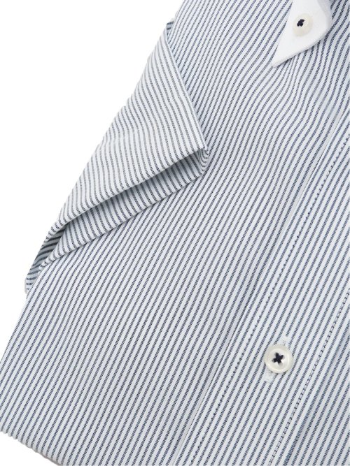 ソロナクール  スタンダードフィット ボタンダウン半袖シャツ