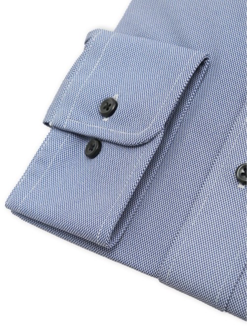 コンフォートコントロール NEWスタンダードフィット カッタウェイ長袖ニットシャツ